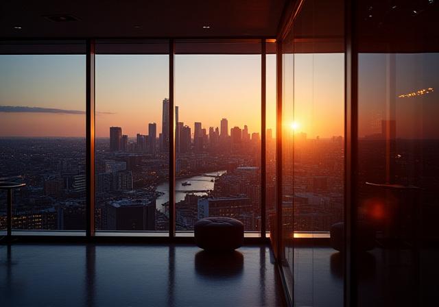 Professional legal office view in London